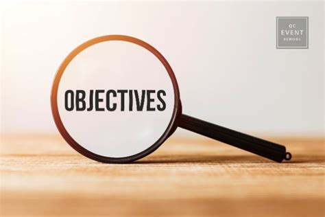 Event Goals And Objectives The 5 Step Guide With Examples Gambaran