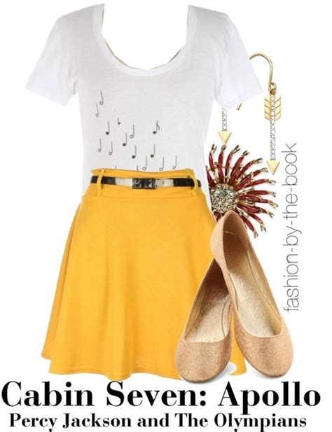 What camp half blood cabin are you in? Outfit inspired by Cabin Seven: Apollo at Camp Half-Blood ...