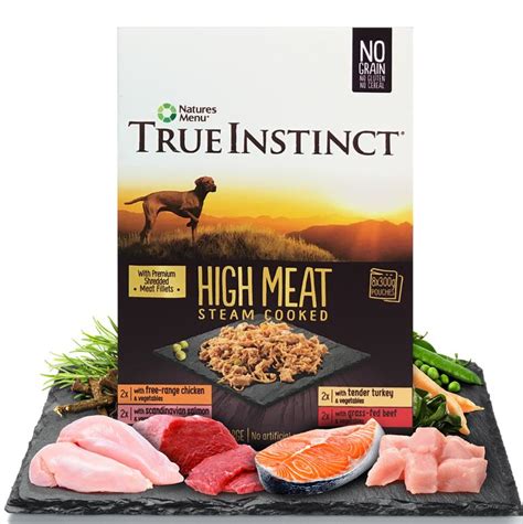 Nature's recipe ® dog foods are carefully prepared for your dog's various life stages and nutritional needs. Natures Menu True Instinct Dog Food | VioVet | FREE ...
