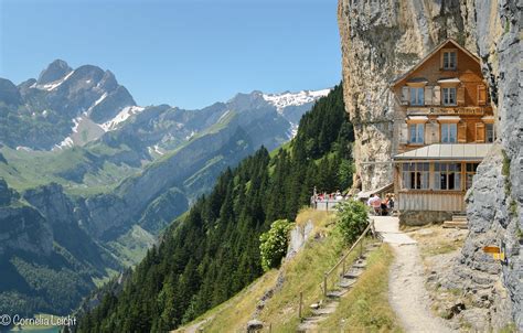 Berggasthaus Aescher Wildkirchli 1454 Meter über Nul Flickr