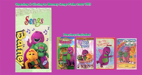 Barney Custom 2001 Vhs