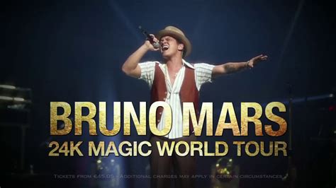 Bruno Mars 24k Magic World Tour Live At The 3arena Youtube