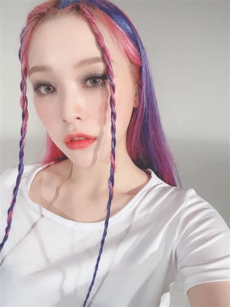 Dreamcatcher Pink Purple Hair And Lee Gahyeon Image On