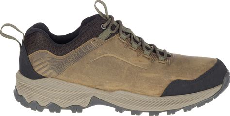 Merrell Merrell Mens Forestbound Low Waterproof Hiking Shoes Cloudy
