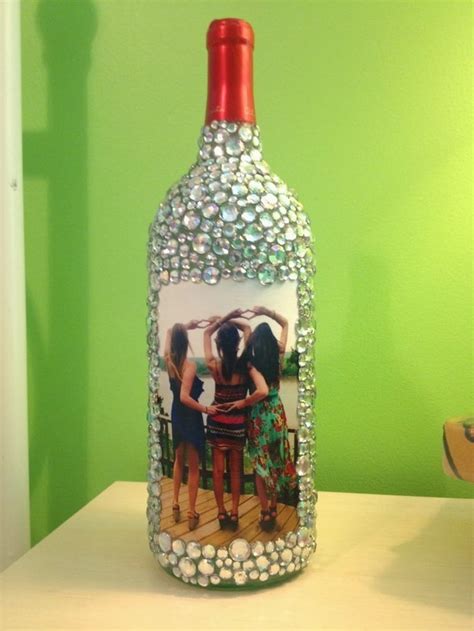 Give the gift of wine with a smile. 23 Amazing Things You Can Do With Empty Wine Bottles ...