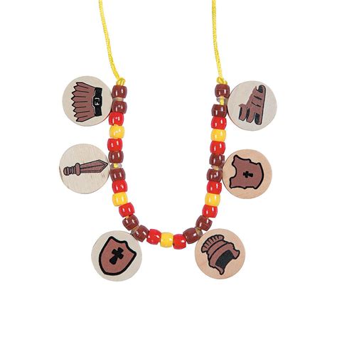 Armor Of God Necklace Craft Kit Makes 12 Oriental Trading