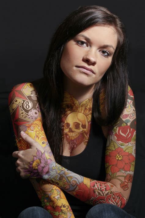 Perfection Tattoos Sleeve Tattoo Designs For Girls