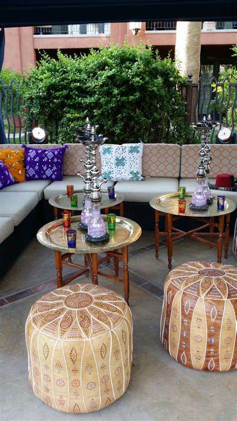 Outdoor Moroccan Desert Furniture Charming Morocco Style Patio