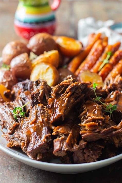 When it reads hot, add the oil and sear roast on all sides. Failproof Instant Pot Pot Roast - Green Healthy Cooking