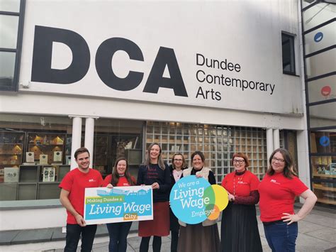 Dundee Contemporary Arts Dca Celebrates Living Wage Accreditation