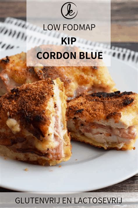 Glutenvrije Kip Cordon Bleu Low FODMAP Karlijn S Kitchen Recept