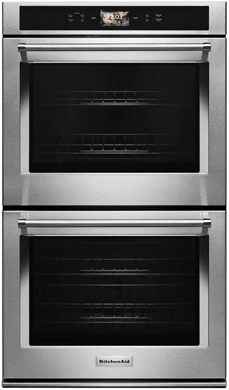 KitchenAid® 30" Stainless Steel Smart Electric Double Oven Built In