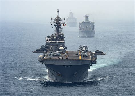 Boxer Amphibious Ready Group Arrives In 7th Fleet Commander Us 7th