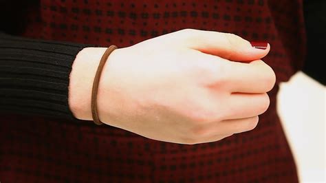wearing a hairband on your wrist you may be more susceptible to infection