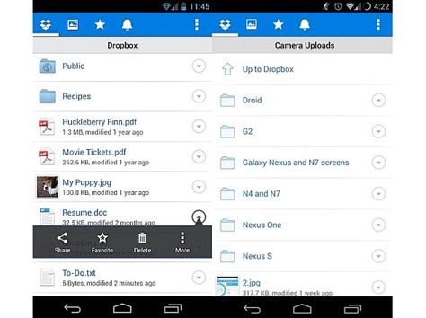 Freemium $ $ $ mac windows linux web android. Dropbox app for Android and iOS updated with visual tweaks ...