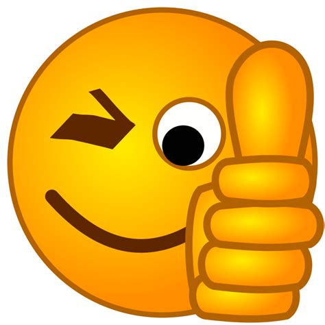 Thumbs Up Smiley Clip Art Library