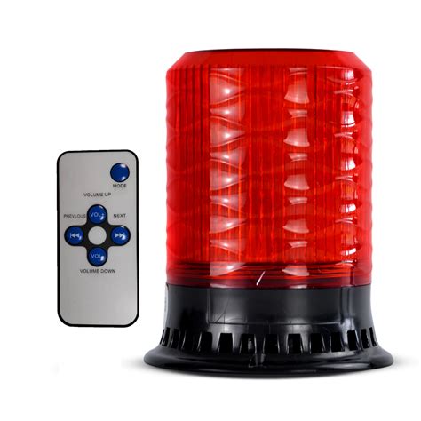 Led Strobe Siren Light Industrial Beacon Warning Light With 9 Tone 4