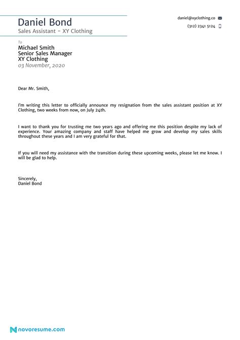 Brilliant Strategies Of Tips About Resignation Letter Template 2 Weeks