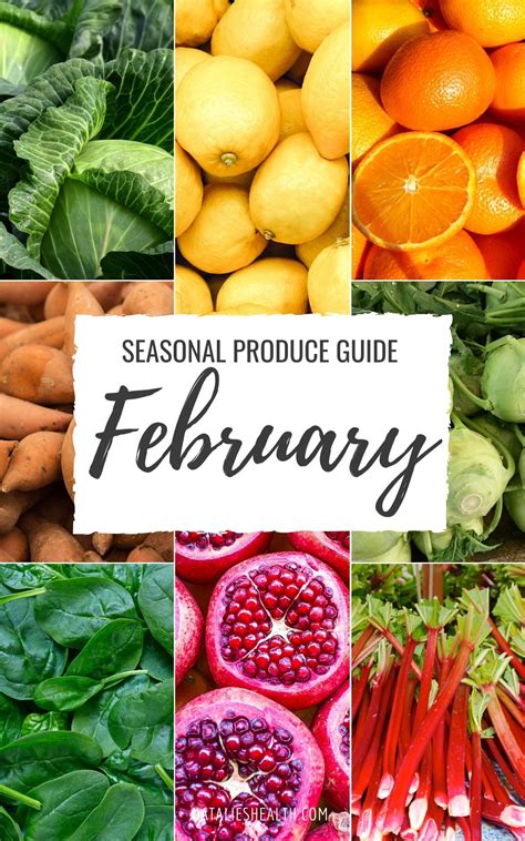 Whats In Season February Seasonal Produce Guide With Recipes