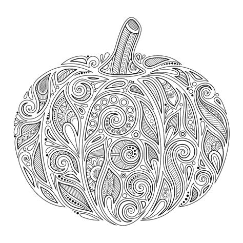 Pumpkin Coloring Pages 8 Free And Fun Printable Coloring Pages Of