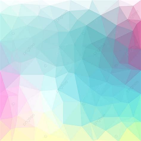 Light Pastel Color Vector Low Poly Crystal Background Polygon Design