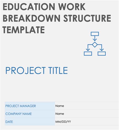 Free Work Breakdown Structure Templates For Powerpoint