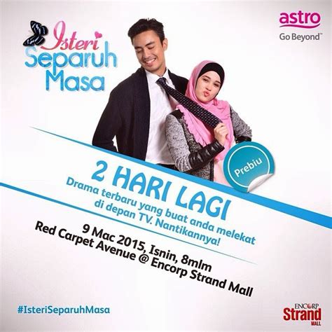 Home / series / isteri separuh masa / aired order / season 1 / episode 6. Isteri Separuh Masa (2015) Astro Ria & Maya HD - Tonton ...