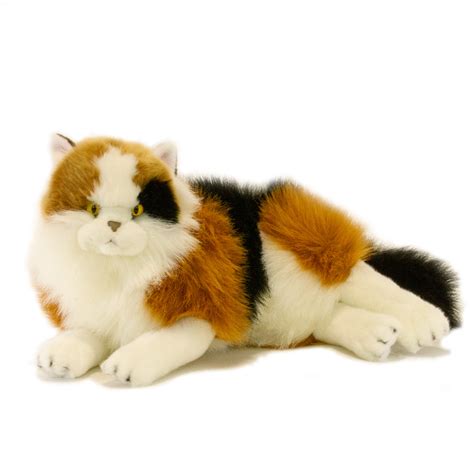 Toys And Hobbies Stuffed Animals Bocchetta Calico Cat Marmalade Lying