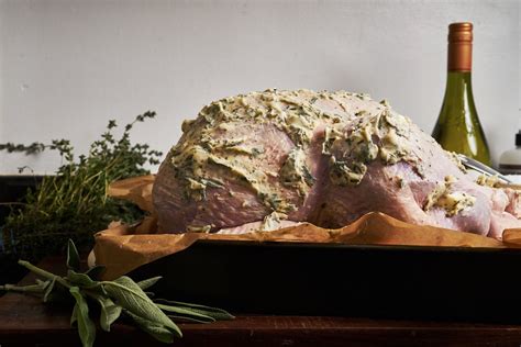 Herb Butter Roasted Turkey Recipe The Hungry Hutch