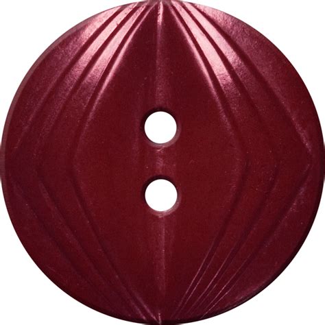 Button With Concentric Diamond Design Maroon Clippix Etc