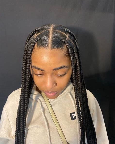 Beautiful Knotless Box Braids Forever Braids