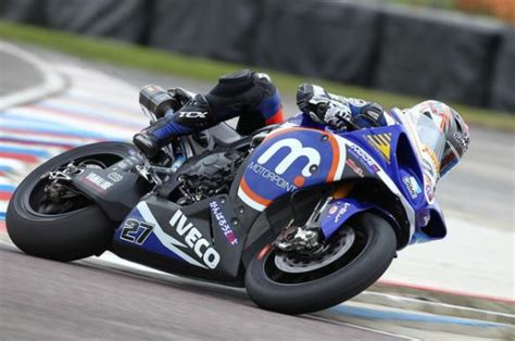 thruxton bsb westmoreland takes charge in final practice bikesport news