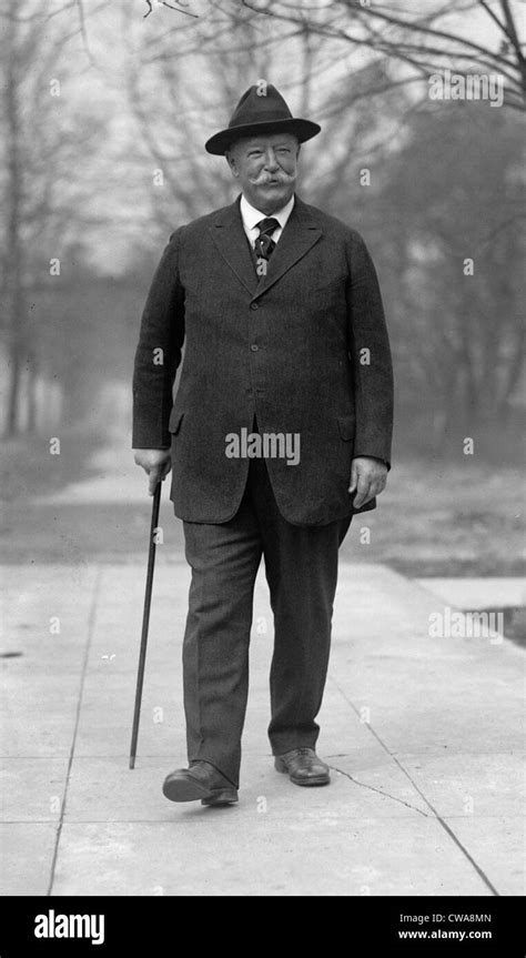 Ex President William Howard Taft 1857 1930 In October 1923 When He