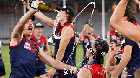 Video Max Gawn And Melbourne Demons Grand Final Celebrations Herald Sun