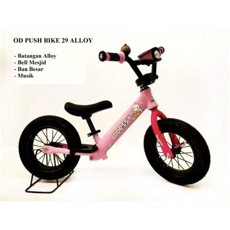 Jual Push Bike Balance Bike 12 Inch Odessy Tanpa Pedal Shopee Indonesia