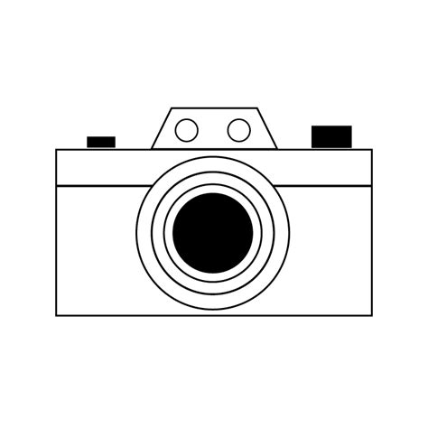 Camera Printable Coloring Pages