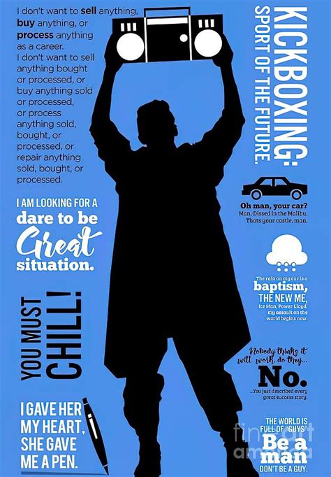 Say Anything Lloyd Dobler The Quotes Painting By Moore Bruce Pixels
