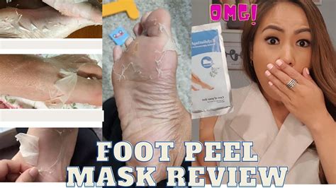 Foot Peel Mask Review Does It Work Youtube