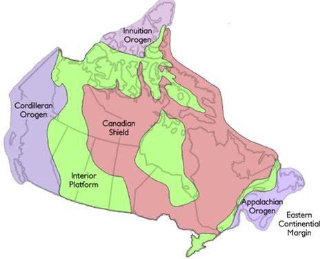 Geological Regions The Canadian Encyclopedia