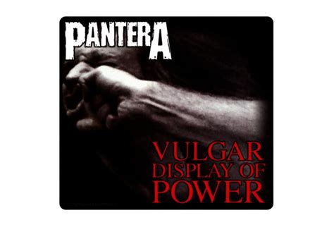 Pantera Vulgar Display Of Power Vinyl Sticker