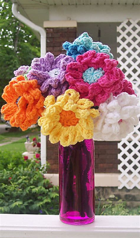 Hello Spring 12 Fresh And Fabulous Crochet Patterns Crochet Flowers