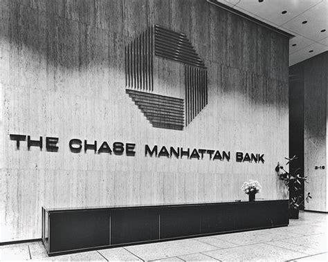 1961 Chase Manhattan Bank New York Nyc Chase Manhattan Giant Wall