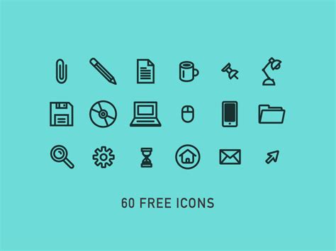 Icon Pack Illustrator Freebie Free Vector Download Sketch Resource