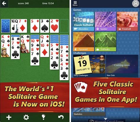 Microsoft Launches Classic Solitaire Game On Ios Mac Rumors