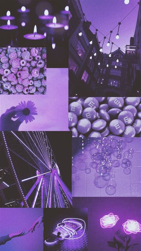 Purple Aesthetic Collage Wallpapers Wallpaper Cave 902
