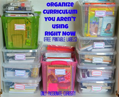 The Organized Homeschool Challenge What To Do With All That Curriculum