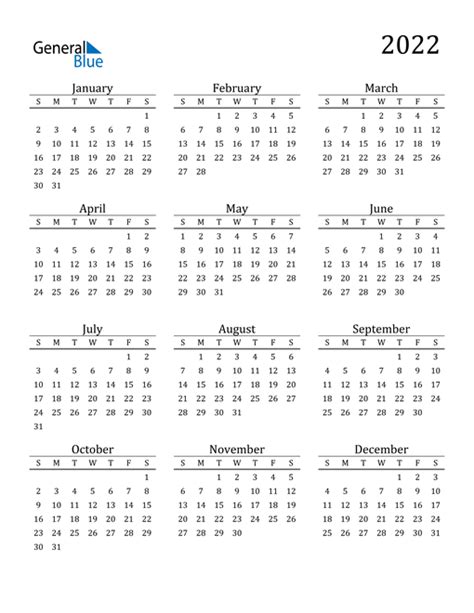 Daily Calendar Template Printable Yearly Calendar Excel Calendar