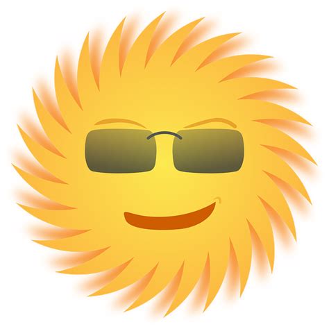 Sun Sunglasses Smiling · Free Vector Graphic On Pixabay