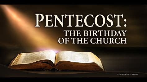 Pentecost The Birthday Of The Church Segment 16 Youtube