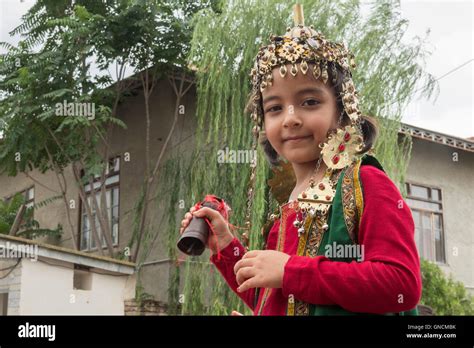 Bandar Torkaman Turkmen Wedding Girl Wearing Traditional Dress